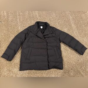 J.Jill Down Black Puffer Jacket